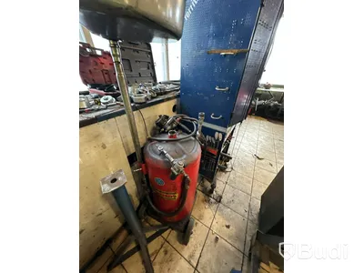 Oljesugningsenhet 90 liter avfallsolja