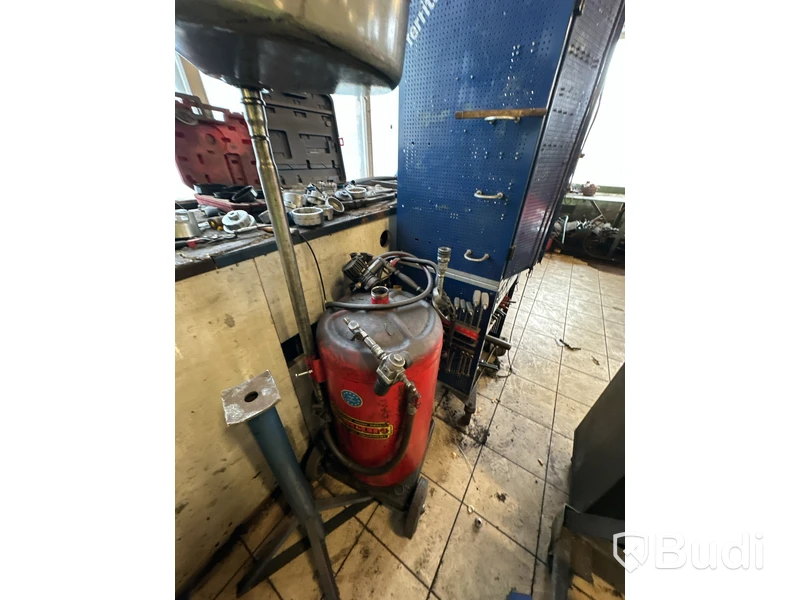 Oljesugningsenhet 90 liter avfallsolja
