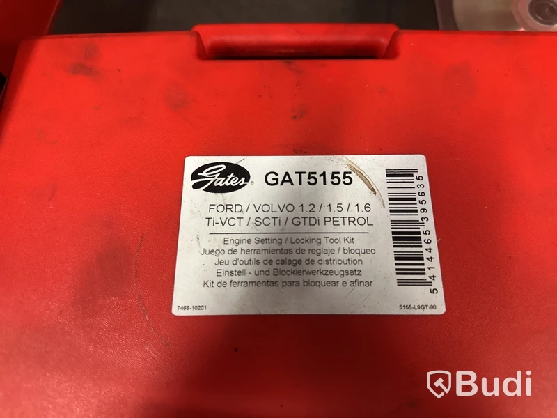 Verktygsvagn innehållande specialverktyg.