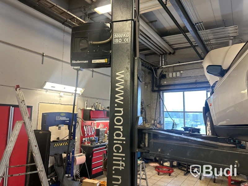 2-pelarlyft, Nordiclift 5000 kg.