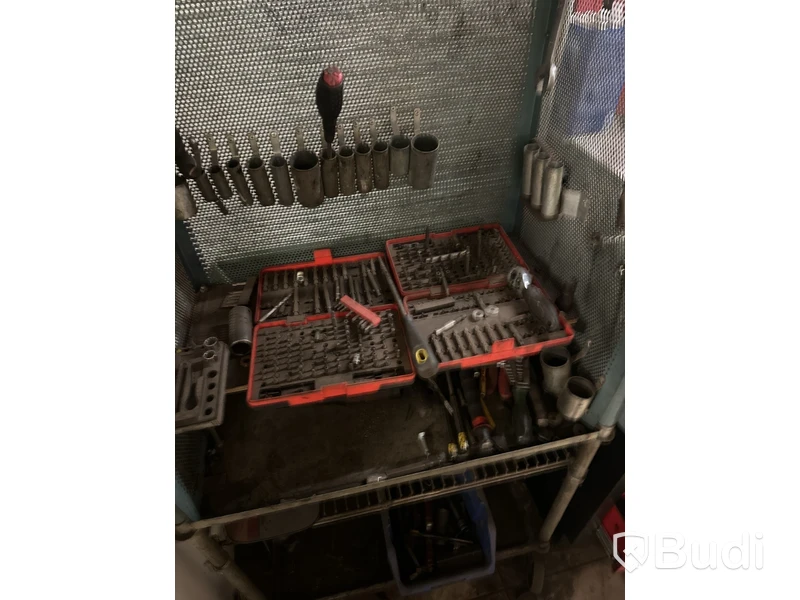 Verktygsskåp, BSR, gråblått