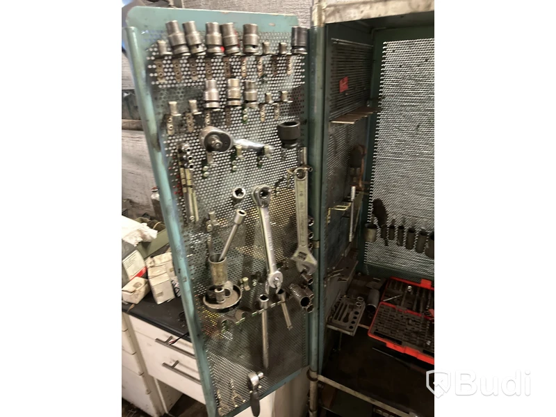 Verktygsskåp, BSR, gråblått