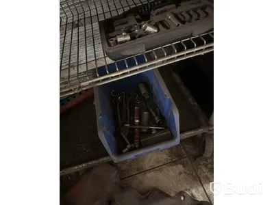 Verktygsskåp, BSR, gråblått