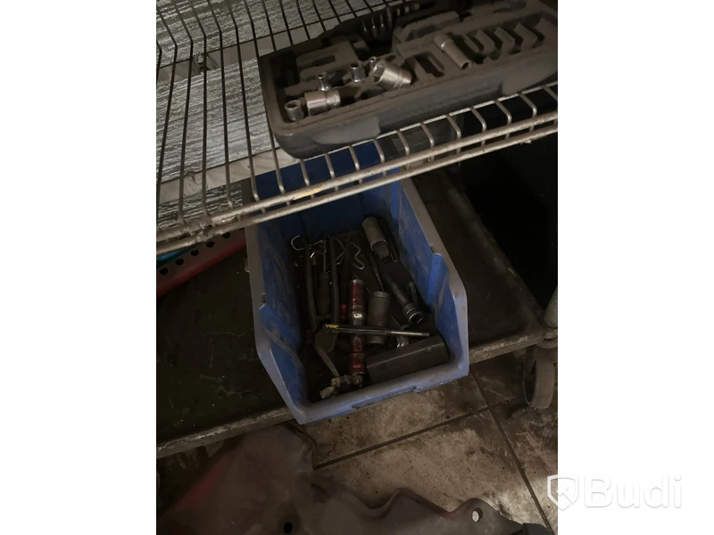 Verktygsskåp, BSR, gråblått