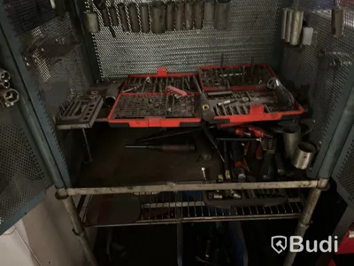 Verktygsskåp, BSR, gråblått