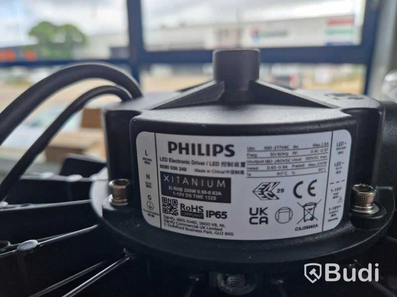 20 st HighBay-lampor, 200W, Philips