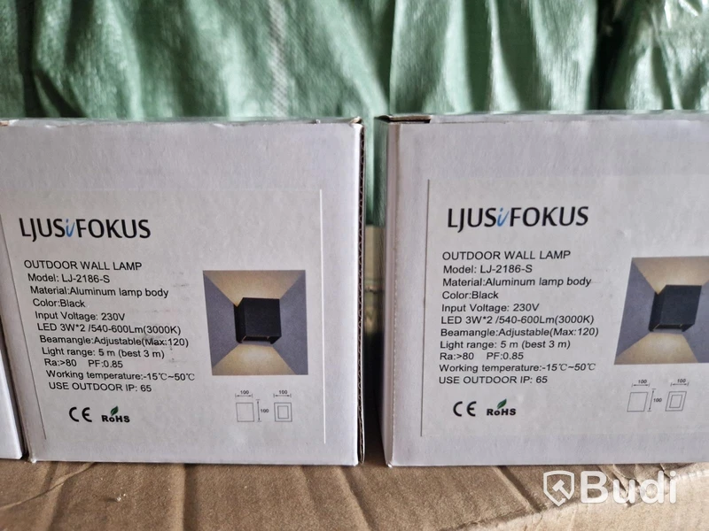 Facade lights, 10 pcs, 6W