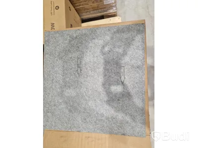 100 m² carpet tiles, grey, NEW