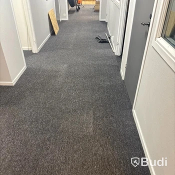 144 m² textilmattor, mörkgrå/ svart, NY - Fri frakt