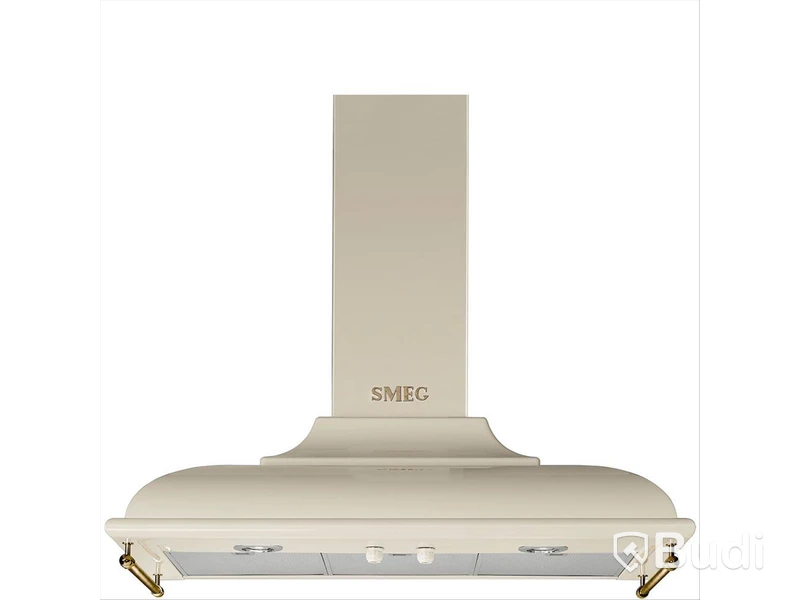 Köksfläkt Smeg Väggmonterad 895 mm Creme Cortina KC19POE