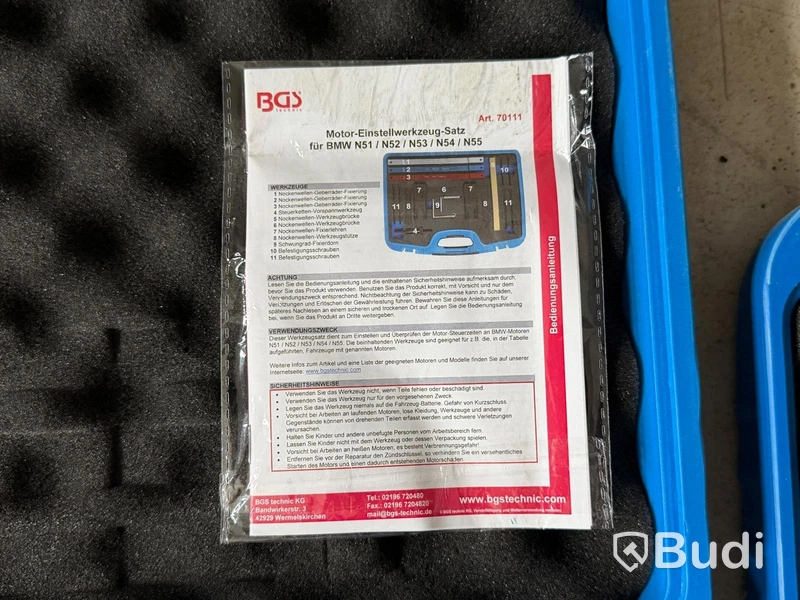 Tool kits for BMW, BGS Technic, 2 pcs