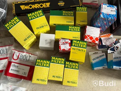 Lot of car spare parts, various makes