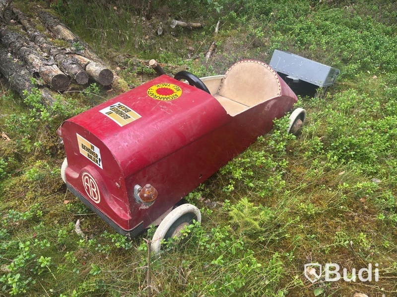 Vintage pedal car