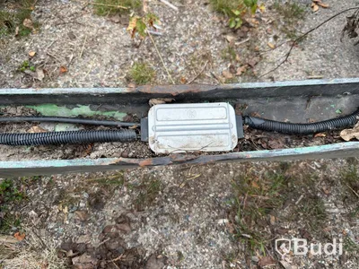 Maskintrailer – Boggie med ledad dragstång