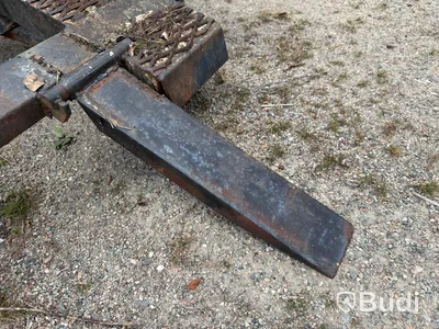 Maskintrailer – Boggie med ledad dragstång