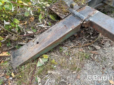 Maskintrailer – Boggie med ledad dragstång