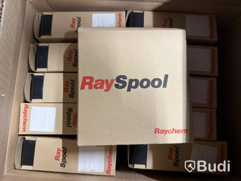 Krympslang Raychem RaySpool – Parti med kartonger