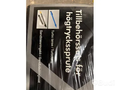 Accessory set for Toolmate pressure washer – 4 pcs (Unopened)