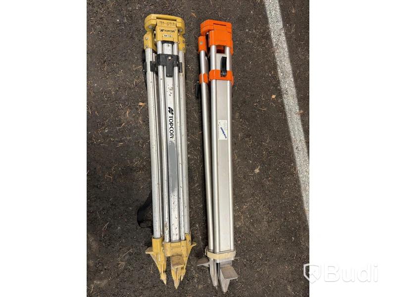 2 st. Stativ för Laser / Mätinstrument Topcon & Nedo