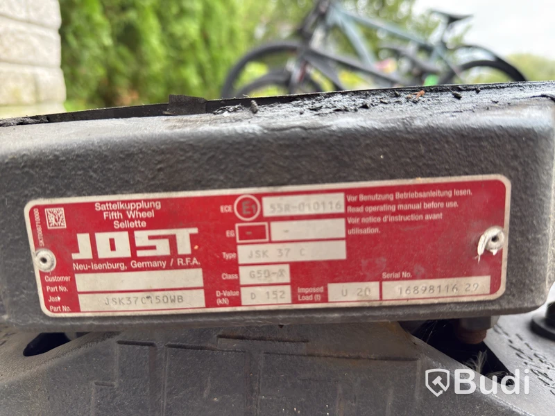 Sadelkoppling JOST JSK 37 C