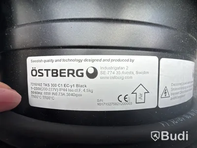 Takfläkt Östberg TKS 300 C1 Ec