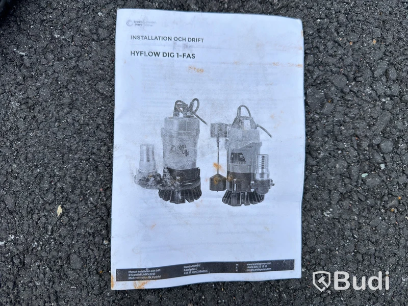 Länspump HYFLOW DIG05, 370 W