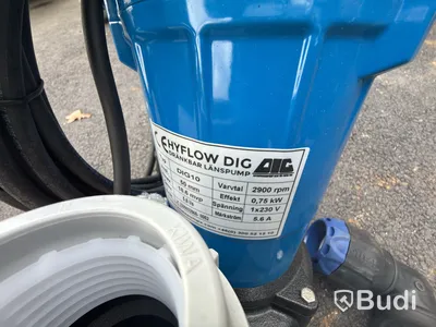 Dränkbar pump Hyflow DIG10, 750 W