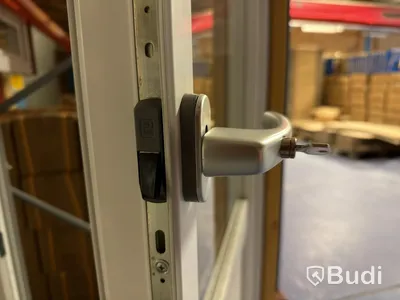 Exterior Door with Glass – Right-Hand Hung – Display Model