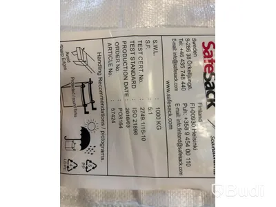 Bulk Bags (Big Bags) – SWL 1,000 kg – Lot