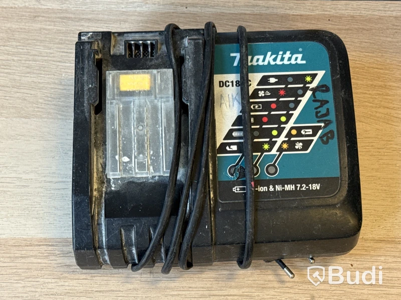 5 st batterimaskiner Makita