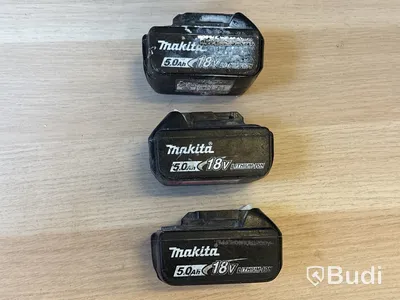 5 st batterimaskiner Makita