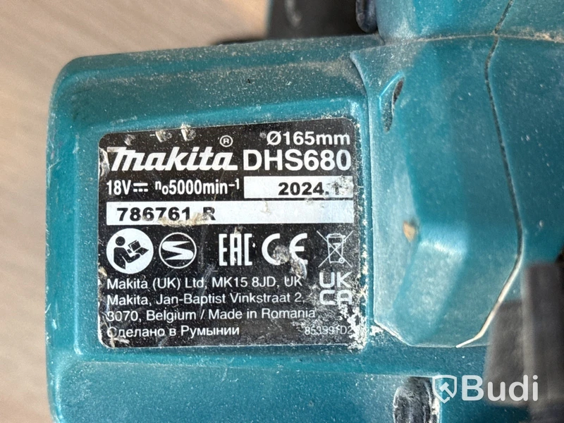 5 st batterimaskiner Makita