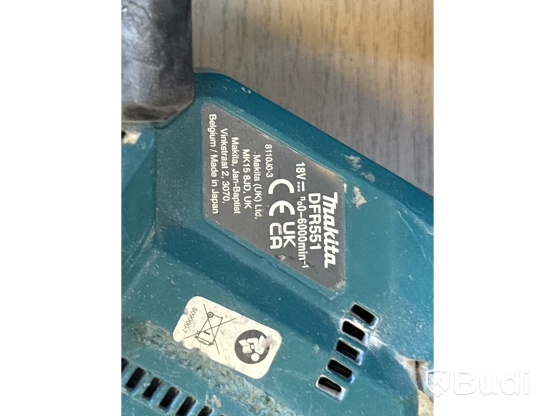 5 st batterimaskiner Makita