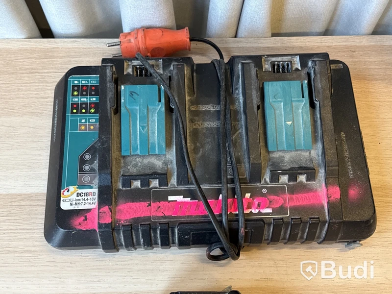 5 st batterimaskiner Makita