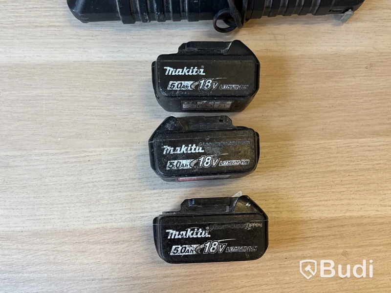 5 st batterimaskiner Makita