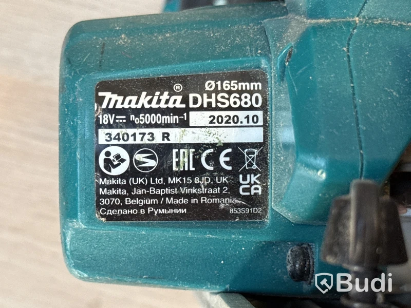 5 st batterimaskiner Makita