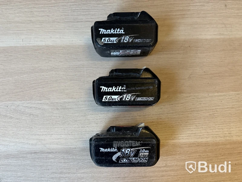 4 st batterimaskiner Makita