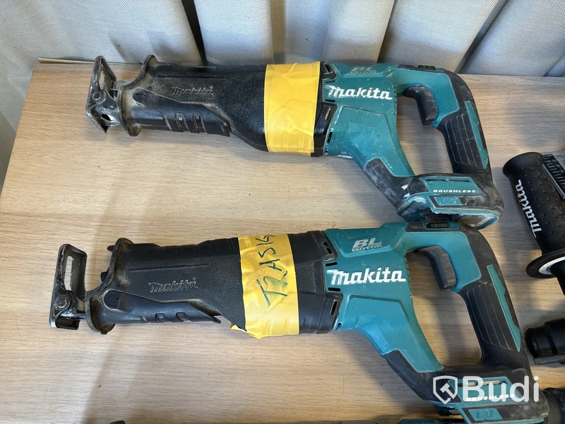 15 st batterimaskiner Makita & Fein | Reservdelsobjekt