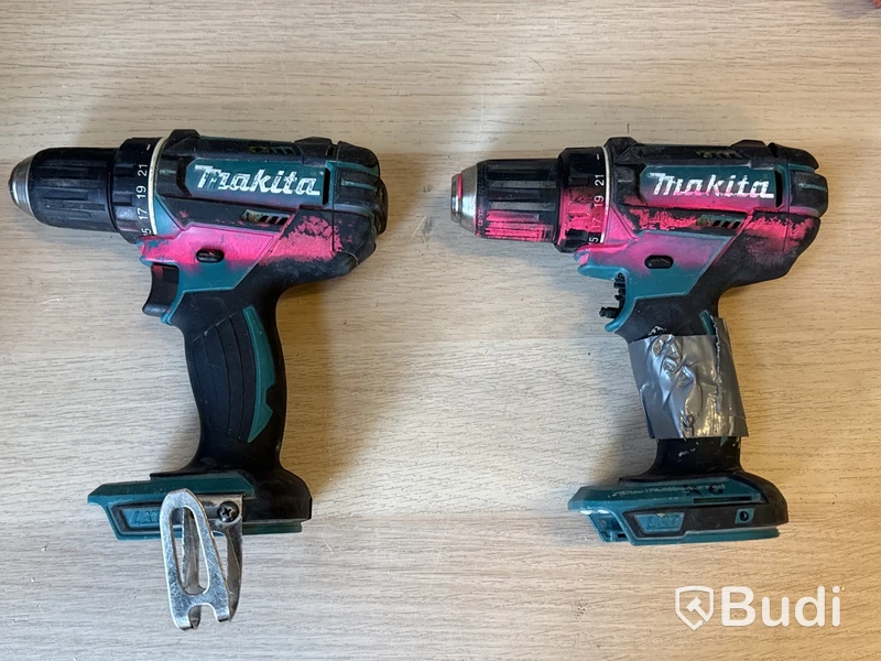 15 st batterimaskiner Makita & Fein | Reservdelsobjekt