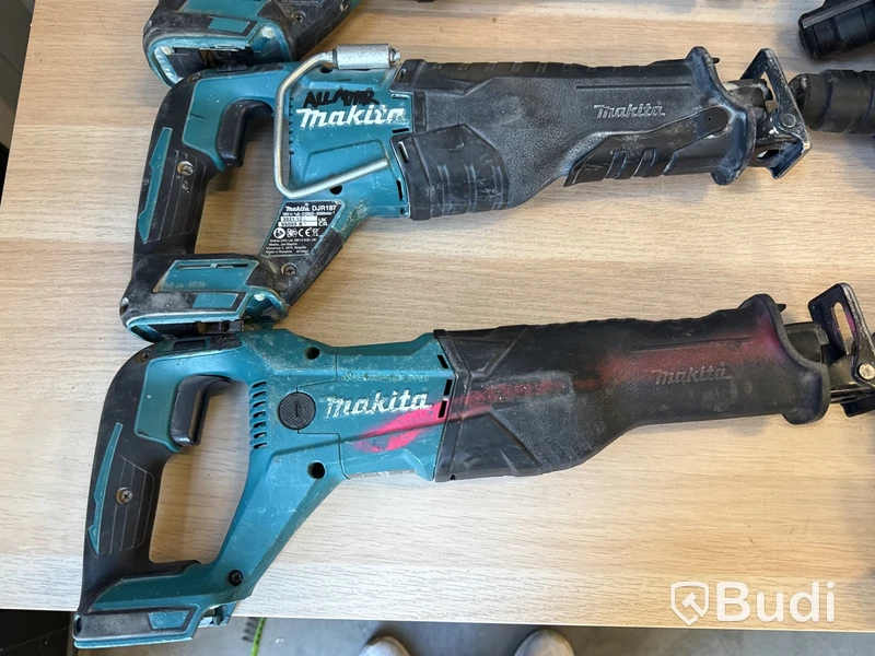 15 st batterimaskiner Makita & Fein | Reservdelsobjekt