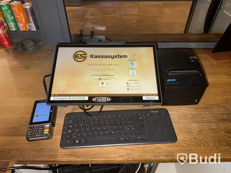 2 st kassasystem FEC PP-9745W med tillbehör