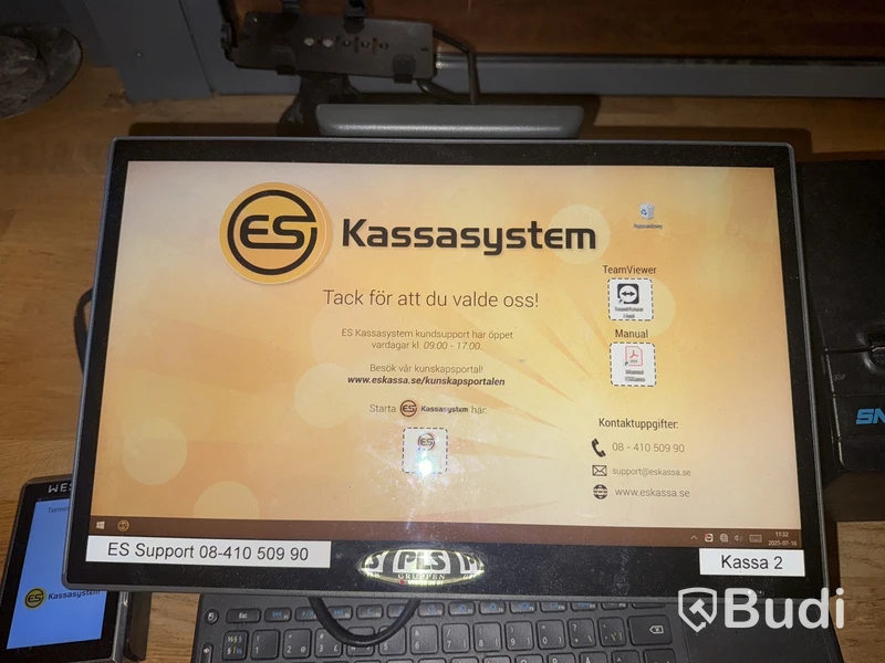 2 st kassasystem FEC PP-9745W med tillbehör