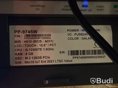 2 st kassasystem FEC PP-9745W med tillbehör