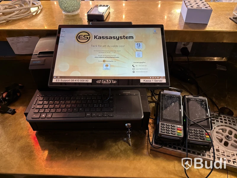 2 st kassasystem FEC PP-9745W med tillbehör