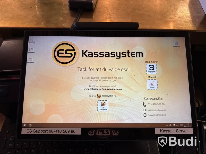 2 st kassasystem FEC PP-9745W med tillbehör