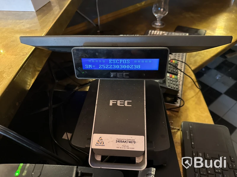 2 st kassasystem FEC PP-9745W med tillbehör
