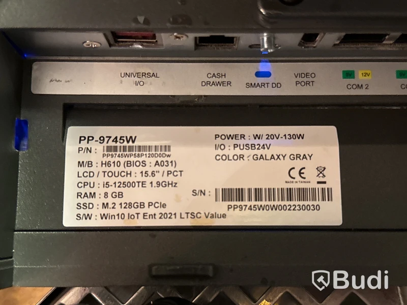 2 st kassasystem FEC PP-9745W med tillbehör