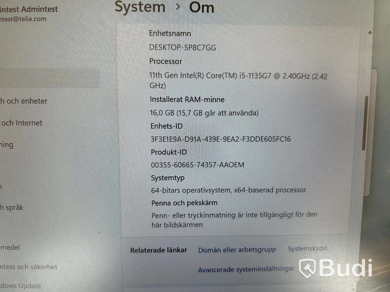 Laptop HP ProBook 640 G8, i5, 16 GB RAM