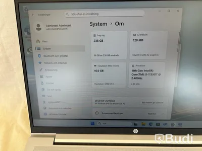 Laptop HP ProBook 640 G8, i5, 16 GB RAM