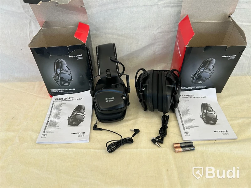 Hörselkåpor Honeywell Impact Sport Tactical Black 2 st